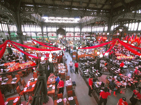 Interior Mercado Central