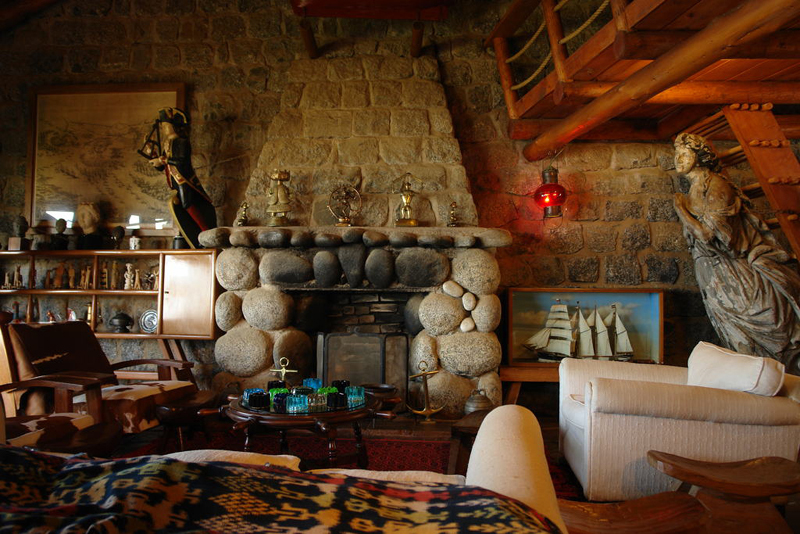 Salón Casa Pablo Neruda - Isla Negra